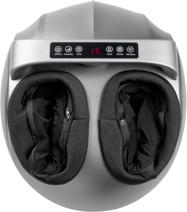 GLOBAL RELAX® | VITALZEN MINI PREMIUM Masajeador eléctrico para los pies | Masaje 360º con Presoterapia I Compresión | Circulación de pies cansados | Control Sencillo - Image 7