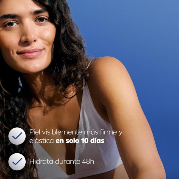 NIVEA Q10 Aceite de Argán Body Milk Reafirmante + Extra Hidratante (400 ml), loción corporal reafirmante para piel seca, crema hidratante corporal nutritiva - Image 3