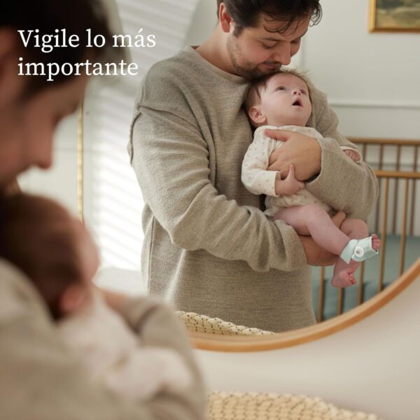 Owlet Dream Sock - Vigilabebés Inteligente - Seguimiento de lecturas de Salud en Vivo - Bedtime Blue - Image 8