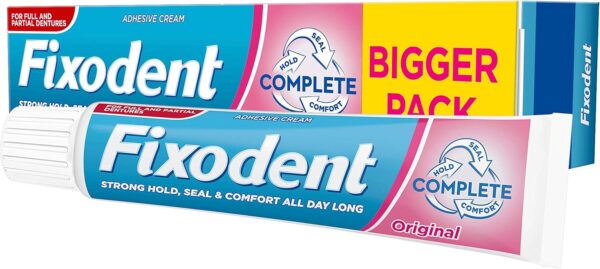 Fixodent Adhesivo completo para prótesis dentales, 70 g