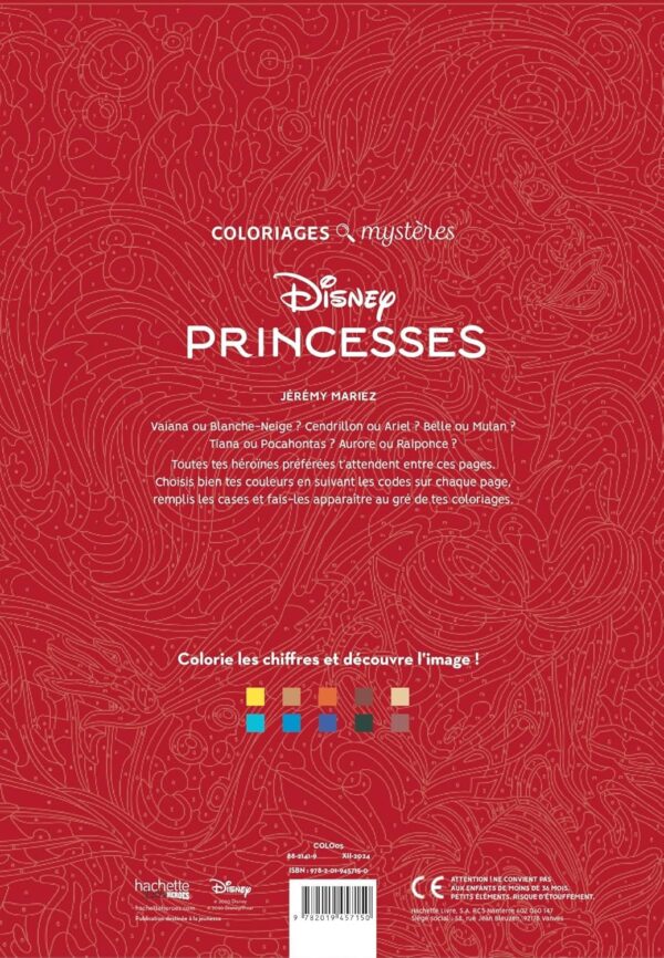 Princesses Disney: Coloriez les chiffres et découvrez l'image - Image 2