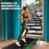 ORISYN Cinta de Correr Walking Pad: Cinta de Andar para casa con Pendiente del 7% - 1-6 km/h con Motor de 2,25HP Compatible con Aplicaciones y No Requiere Montaje - Image 2