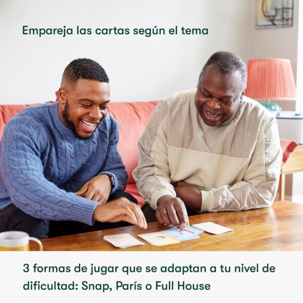 Relish - Categoría Juego de cartas a juego a presión, imágenes grandes - Actividades para el Alzheimer y la demencia, juguetes para ancianos/personas mayores, juego 3 en 1 - Image 3