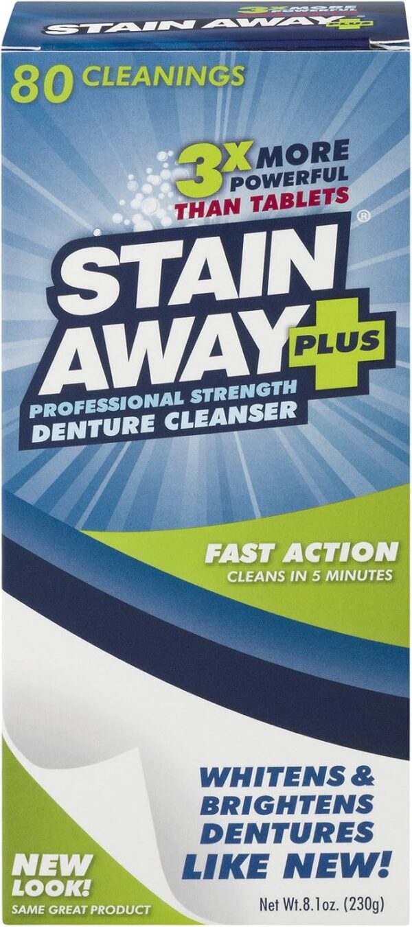STAIN-AWAY PLUS DENTAL CLNSR 8.1 OZ by REGENT LABORATORIES INC