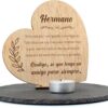 CONTRAXT Tarjeta regalo de madera para hermano. Regalo original, Postal de Felicitacion y agradecimiento. - Image 8