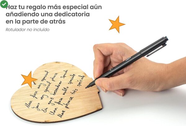 CONTRAXT Tarjeta regalo de madera para hermano. Regalo original, Postal de Felicitacion y agradecimiento. - Image 4