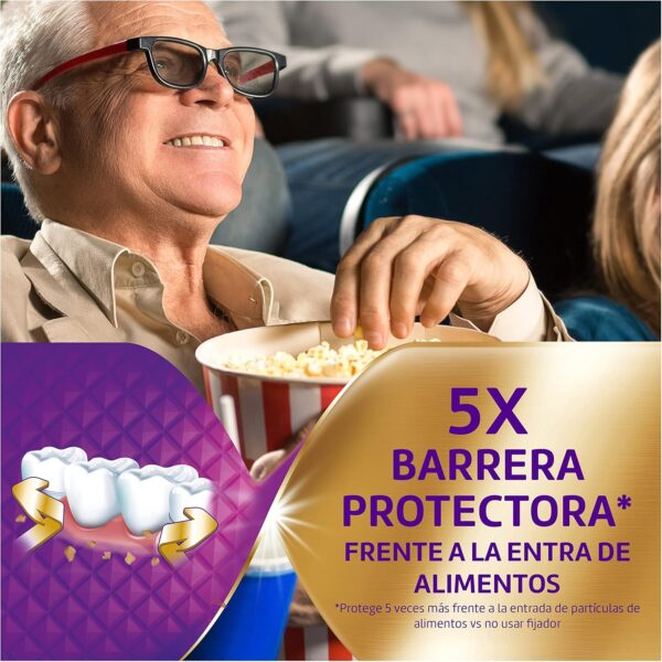 Corega Max Fijación + Sellado, Crema Fijadora para Prótesis Dentales, Hasta 12 Horas de Duración, 40 g - Image 3