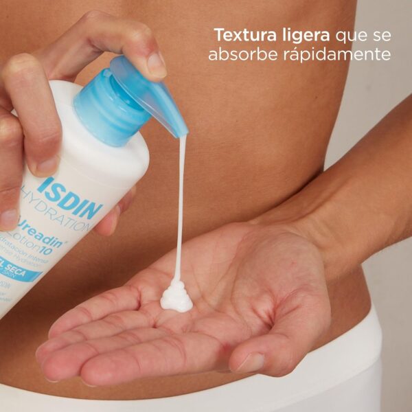 ISDIN Ureadin Lotion10, Loción Hidratante Corporal Con Urea Para Piel Seca Formulada con un 10% de Urea Isdin Que Ayuda a Aliviar la Piel, 750 ml - Image 2