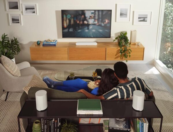 Sonos Era 100 | Altavoz Inteligente con Wi-Fi, con Amazon Alexa y Bluetooth - Blanco - Image 6