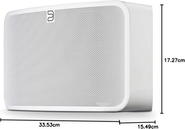 Bluesound Pulse Mini 2i Altavoz Inteligente Multi-Room Inalámbrico Compacto con Bluetooth - Blanco - Image 7