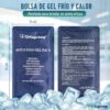OrtoPrime Bolsa de Gel Frío para LESIONES Bolsa de Gel Frio y Calor REUTILIZABLE - Bolsa frío calor Congelador y Microondas 26 x 15 cm - Bolsa hielo lesiones Adaptable a Cualquier Parte del Cuerpo - Image 4