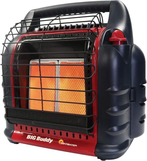 Mr. Heater Corporation MH18B calentador de propano portátil, rojo