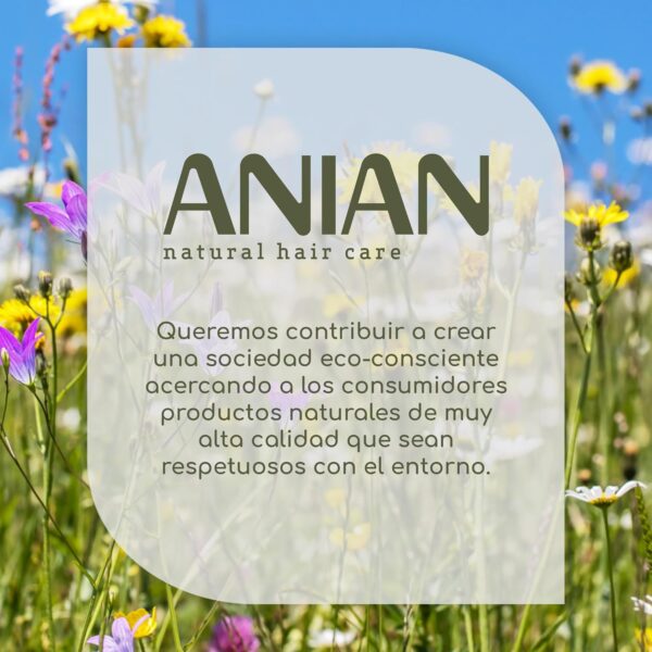 ANIAN - Acondicionador sin Aclarado, 400 ml, Acondicionador Bifásico Hidratación, para Todo Tipo de Cabellos, Desenreda y Controla el Encrespamiento, con Proteína de Seda, Trigo y Queratina - Image 7