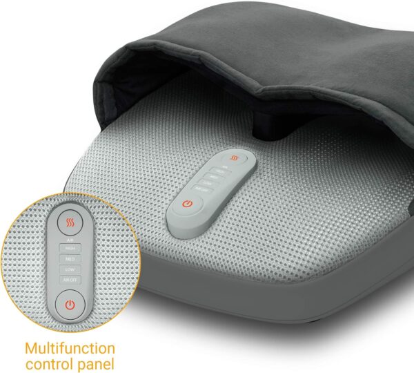 Medisana FM 885 Shiatsu masajeador de pies, eléctrico, función luz roja, función calentamiento, 3 velocidades, masaje Shiatsu que mejora la circulación y masaje de compresión - Image 4