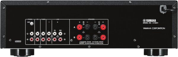 Yamaha A-S201 - Amplificador Hi-Fi estéreo (entrada RCA, 140 W por canal) negro - Image 3