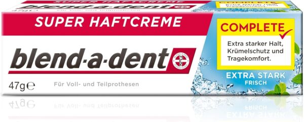 Blend-a-dent Complete Extra Stark Fresh Super - Crema adhesiva (3 unidades de 47 g) - Image 3