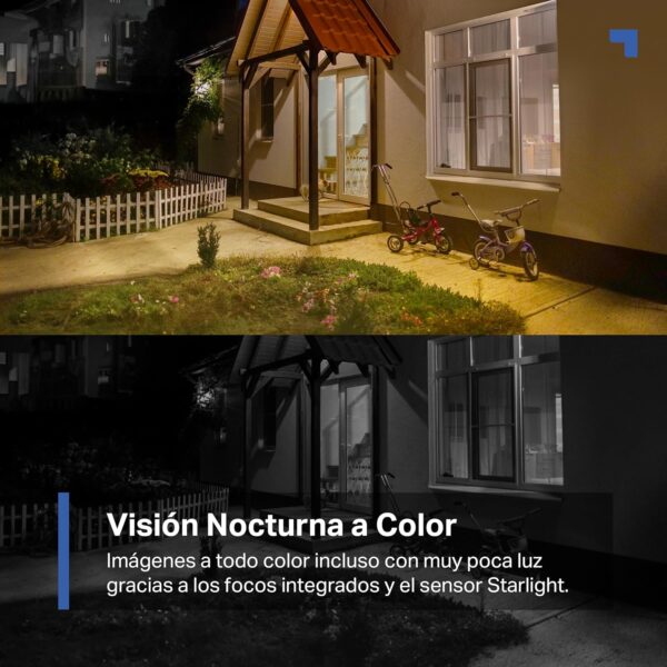 Tapo C410 Kit - Cámara de vigilancia Solar con batería Exterior, Detección de Personas por IA, 2K 3 MP, visión Nocturna de Color, Memoria microSD, batería no extraíble de 6400mAh, Audio bidireccional - Image 5