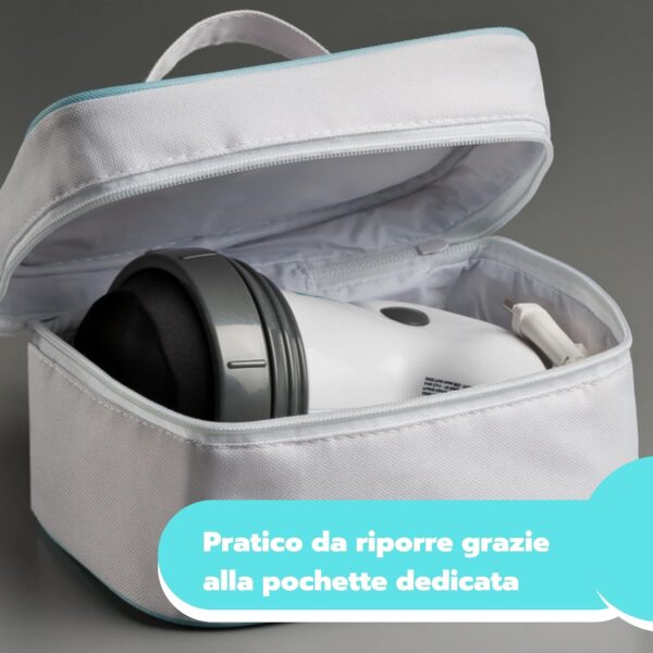 ARDES Masajeador anticelulítico Profesional con calentamiento de infrarrojos para glúteos y piernas con 4 Accesorios Intercambiables y neceser de viaje Modelo ARM240N - Image 6