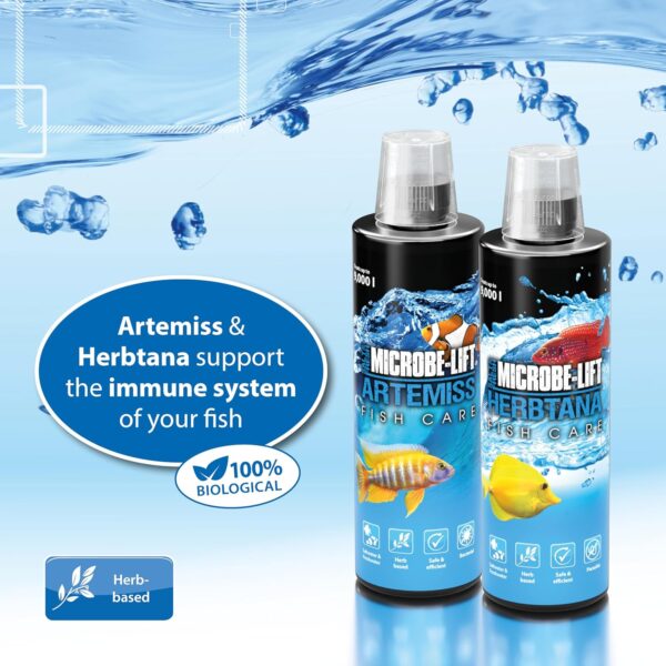 MICROBE-LIFT Artemiss - 118 ml - Favorece la Salud y el Sistema inmunitario de los Peces de Todas Las Especies de Acuario con Ingredientes Naturales. - Image 6