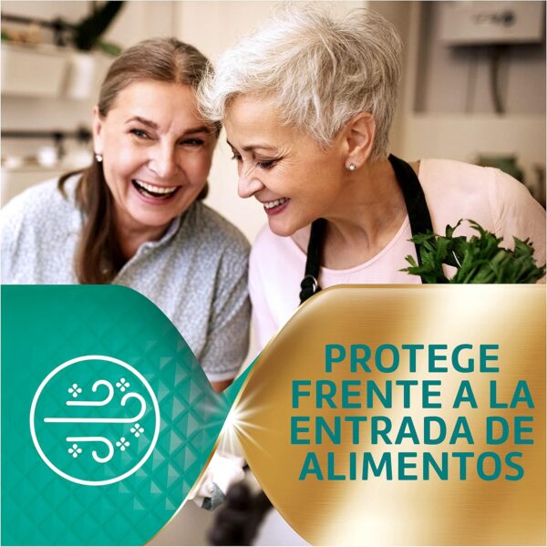 Corega Max Fijación + Sellado, Crema Fijadora Para Prótesis Dentales, Hasta 12 horas de Fijación, Sabor Menta, Pack 3 x 40 g - Image 4