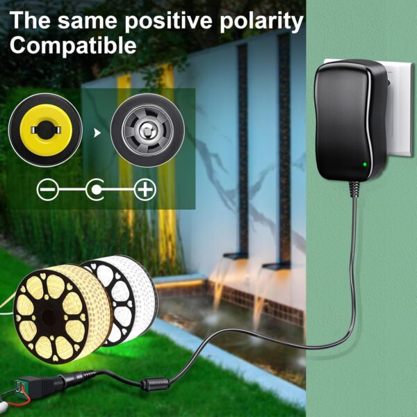 SoulBay 48W Fuente de alimentación Universal de 5V, 6V, 7,5V, 9V, 12V, 15V, 19V, Cargador Adaptador de CA a CC con 11 Puntas de CC, Incluye Enchufe USB de 5V, 1A, 4000mA máx. - Image 6