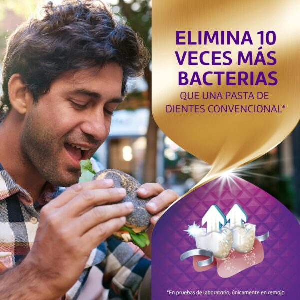 Corega Max Acción Total, Tabletas Limpiadoras Para Prótesis Dental, Cuidado e Higiene Oral Integral, Pastillas de Limpieza Diaria, Limpieza Profunda, 36 Tabletas - Image 2