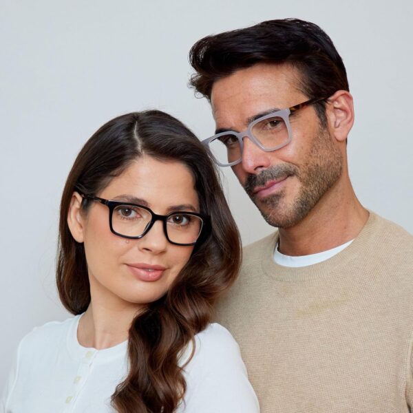 OPULIZE KOI Gafas de Lectura - Elegante Marco Rectangular Ancho - Visión Óptima - Hombre Mujer - Bisagras de Muelle - R50- - Image 3