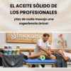 Galius - Pack de 4 Aceites Corporales Sólidos para Masaje 100ml - Aceite Masaje Efecto Frío, Neutro, Relajante, de Romero - Aceites Esenciales - Ideal para Profesionales y Deportistas - No Mancha Ropa - Image 4