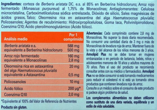 Mylan Armolipid Plus - 30 Comprimidos en Pastilla - Image 2