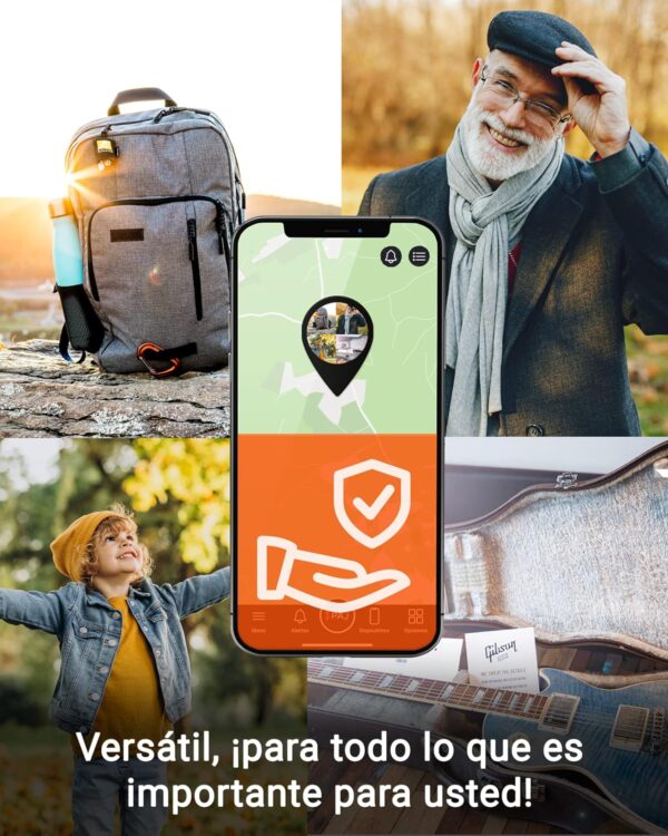 PAJ GPS People Finder 4G - Mini localizador GPS para niños y Personas Mayores - batería de hasta 5 días - rastreador pequeño con localización en Tiempo Real, Demencia, notificaciones de Alarma - Image 7