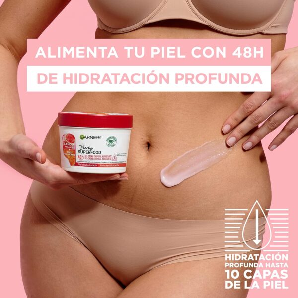 GARNIER Body Food, Hidratación, Sandia, 760 ml - Image 6