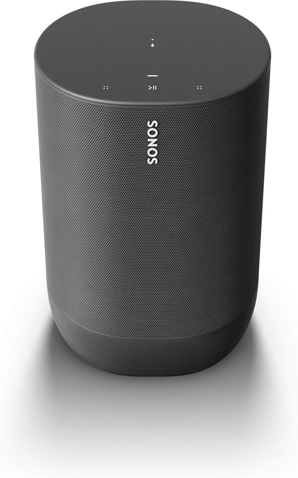 Sonos Move - El altavoz inteligente duradero con batería para escuchar al aire libre e interior, negro, con Alexa incorporado (reacondicionado) - Image 2