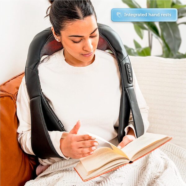 Comfier Masajeador de Cuello y Hombros, Shiatsu Masajeador Cervical y Espalda con Función de Calor, Masajeador Eléctrico para Relajación en Casa, Oficina,Regalos para Hombres y - Image 5