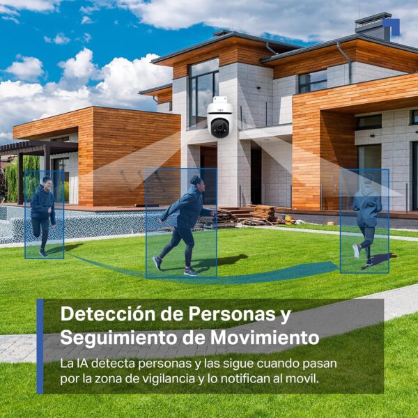 TP-Link Tapo C500 - Cámara Vigilancia Wi-FI Exterior 360º , Resolución 1080p, Detección Movimiento, Visión Nocturna hasta 30m, Audio Bi-direccional, Sirena, Compatible Alexa y Google - Image 5