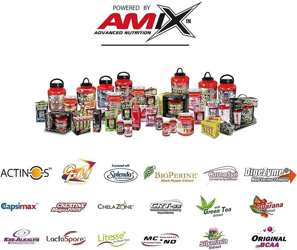 AMIX - Complejo Vitamínico - Multi Mega Stack con Vitaminas y Minerales - 120 Tabletas - Mejora el Rendimiento Físico y Mental - Suplemento con Hierro - Eficaces Suplementos Vitamínicos