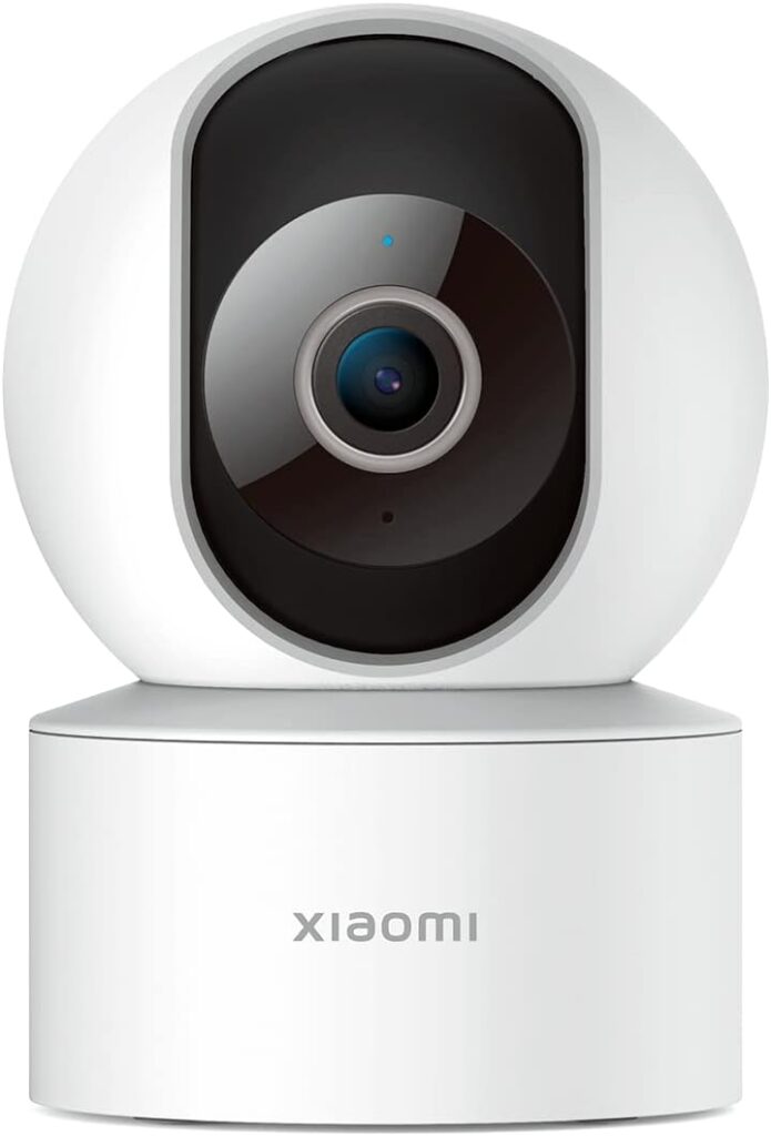 Xiaomi Smart Camera C200 - Cámara de vigilancia con resolución 1080p, 360°, Apertura F2.1, visión Nocturna, detección de Movimiento con IA, admite Tarjeta SD, Blanco (Versión ES + 3 años de garantía)