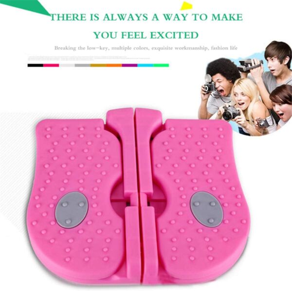 ZXLLAFT Mini máquina Stepper para Adelgazar piernas multifunción, Paso a Paso, Paso a Paso, Antideslizante, Ligero, Plegable, Paso a Paso, máquina para Perder Peso en el hogar,Azul - Image 7