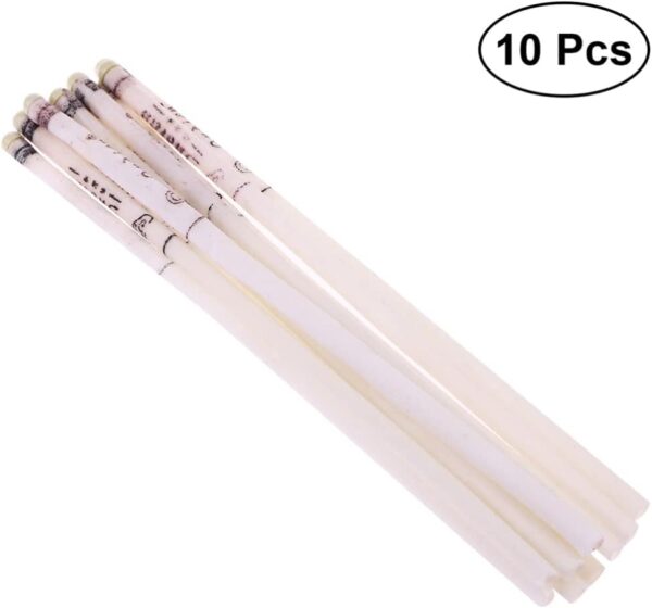 DOITOOL Juego de Velas de Cera para oídos, Velas de parrafina Naturales y Otros métodos para Mantener Tus oídos limpios, Curar Problemas auditivos Debido a Altos Niveles de Cera Eax White - Image 3