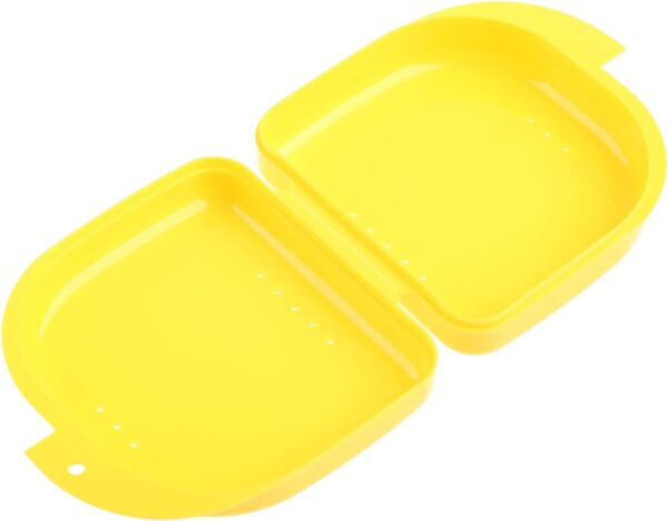 Retenedor para funda con orificios de ventilación, caja protectora bucal ortodóntica, almacenamiento de prótesis dentales para funda hermética, soporte de cierre a presión falso, nuevo ortodoncia - Image 4