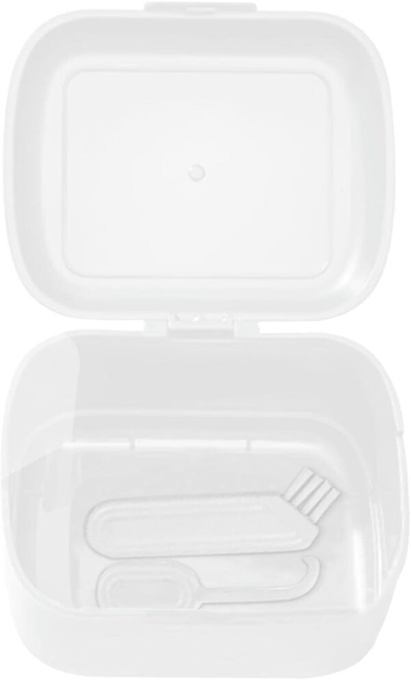 FPGEAR baño para dentaduras postizas, Limpieza del Soporte la dentadura Recipiente remojo la dentadura, protección Nocturna, diseño Desmontable protección - Image 9