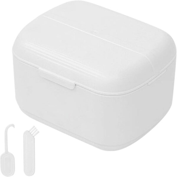 FPGEAR baño para dentaduras postizas, Limpieza del Soporte la dentadura Recipiente remojo la dentadura, protección Nocturna, diseño Desmontable protección - Image 8