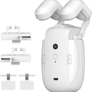 Vereen TUYA – Cortinas inteligentes Bluetooth con robot, riel romano, riel...