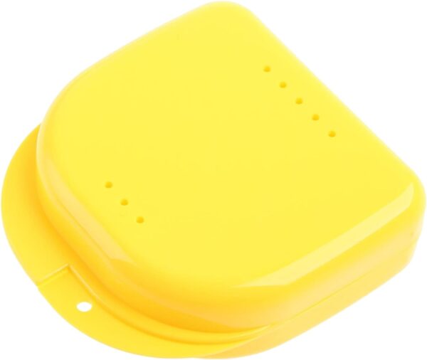 Retenedor para funda con orificios de ventilación, caja protectora bucal ortodóntica, almacenamiento de prótesis dentales para funda hermética, soporte de cierre a presión falso, nuevo ortodoncia - Image 3