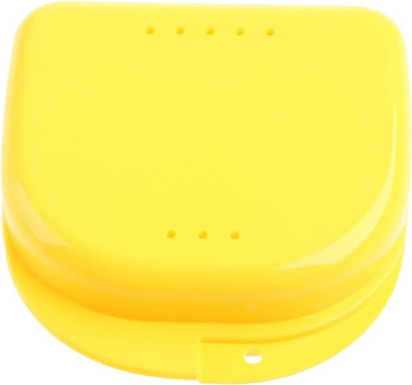 Retenedor para funda con orificios de ventilación, caja protectora bucal ortodóntica, almacenamiento de prótesis dentales para funda hermética, soporte de cierre a presión falso, nuevo ortodoncia - Image 6