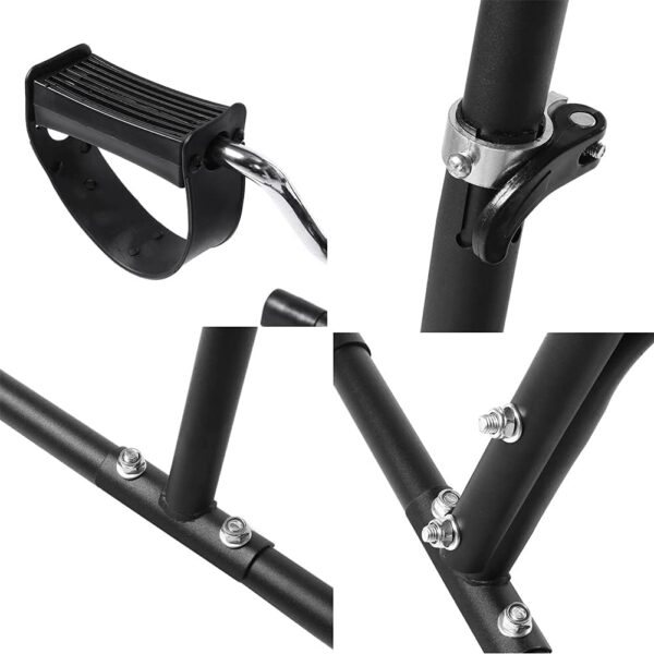 Sywlwxkq Bicicleta estática Ajustable Cuerpo Brazo Pierna Pedal Bicicleta estática Bicicleta de Interior Fitness Máquina de Terapia de Entrenamiento Corporal para Entrenamiento en casa/of - Image 7