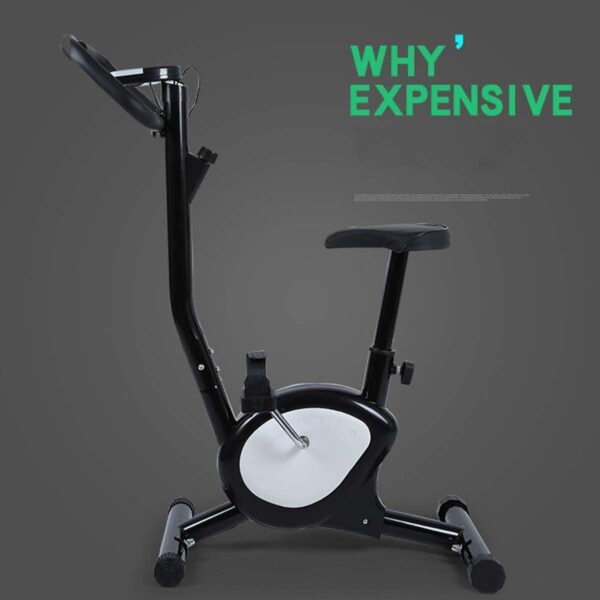 ZXLLAFT Bicicleta de Fitness Deportiva, Entrenador de Bicicleta, Bicicleta Estática, Bicicleta de Fitness con Computadora de Entrenamiento para Entrenamiento de Oficina en Casa - Image 4