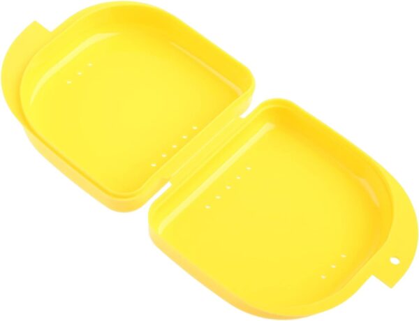 Retenedor para funda con orificios de ventilación, caja protectora bucal ortodóntica, almacenamiento de prótesis dentales para funda hermética, soporte de cierre a presión falso, nuevo ortodoncia - Image 7