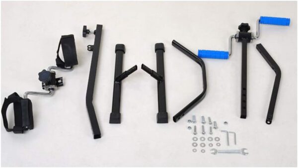 Dbtxwd Pedal Exerciser Ajustable Resistencia Brazo y Pierna Máquina de Entrenamiento de Fitness para Extremidad Carrera Hemiplejia Rehabilitación Bicicleta Estática - Image 8