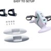XJZHANG Ejercitador De Pedales para Debajo del Escritorio - Mini Bicicleta De Ejercicio Portátil para Entrenamiento De Piernas/Brazos, Ejercitador De Pedales para Personas Mayores con Pantalla LCD - Image 5