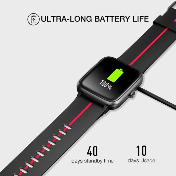 UMIDIGI Reloj Inteligente con GPS,Smartwatch Hombre Mujer Niños con Monitor de Frecuencia Cardíaca, Esfera Personalizada, 1.3" Pantalla Táctil Impermeable Reloj Deportivo para Android iOS - Image 6